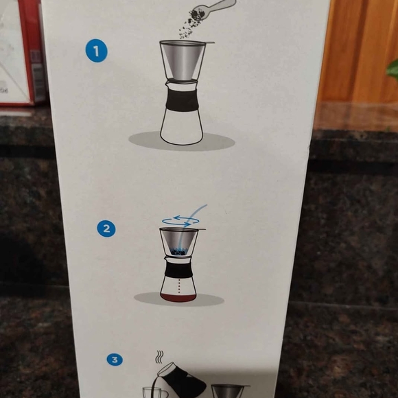 Black and Brown Coffee Maker - Picture 2 of 3